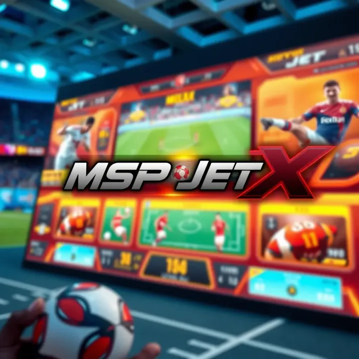 Msport JetX Gameplay Interface Visualization Colorful graphical representation of Msport JetX game interface showing dynamic gameplay elements