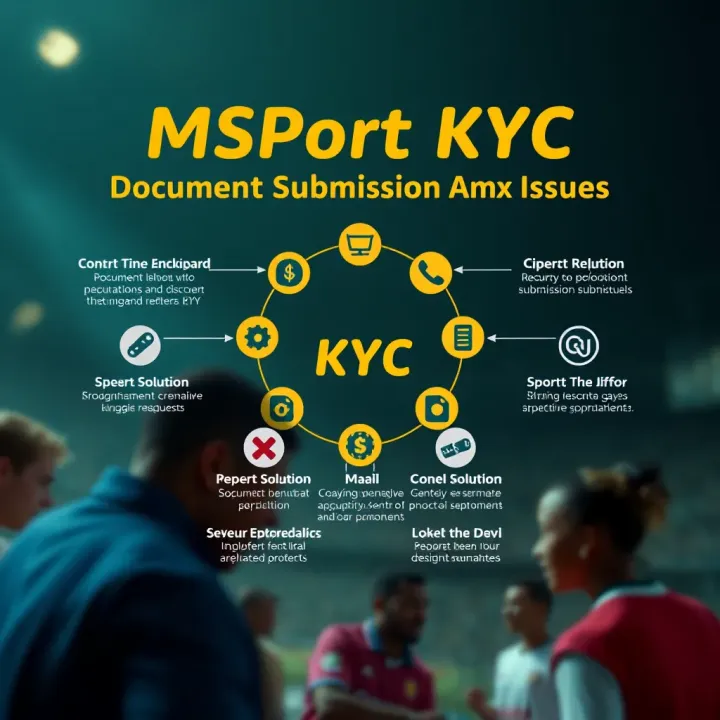 Practical Solutions for MSport KYC Document Submission Issues Diagram outlining practical solutions to fix MSport KYC document submission errors in Nigeria
