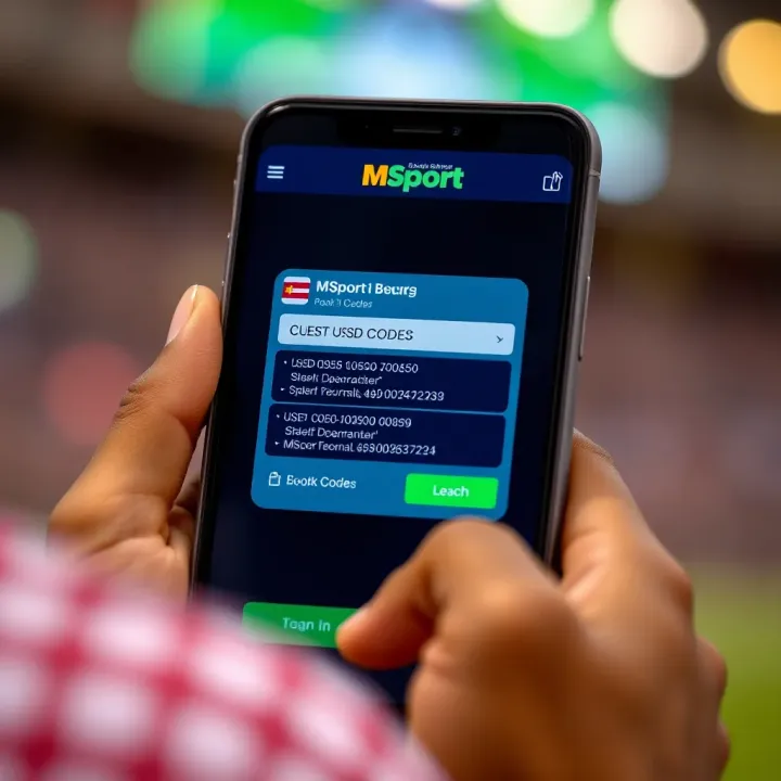 How to Load a Booking Code on MSport Without the App