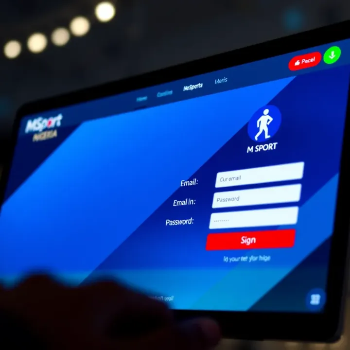 User interface showing the sign up screen with fields for entering email and password