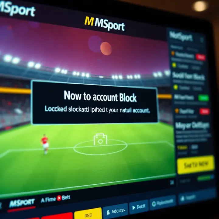 Why MSport Blocked Your Account and What to Do Why MSport Blocked Your Account and What to Do