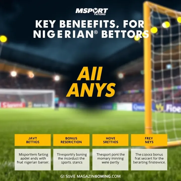 Msport Bonus Offer Explained for Nigerian Bettors Msport Bonus Offer Explained for Nigerian Bettors