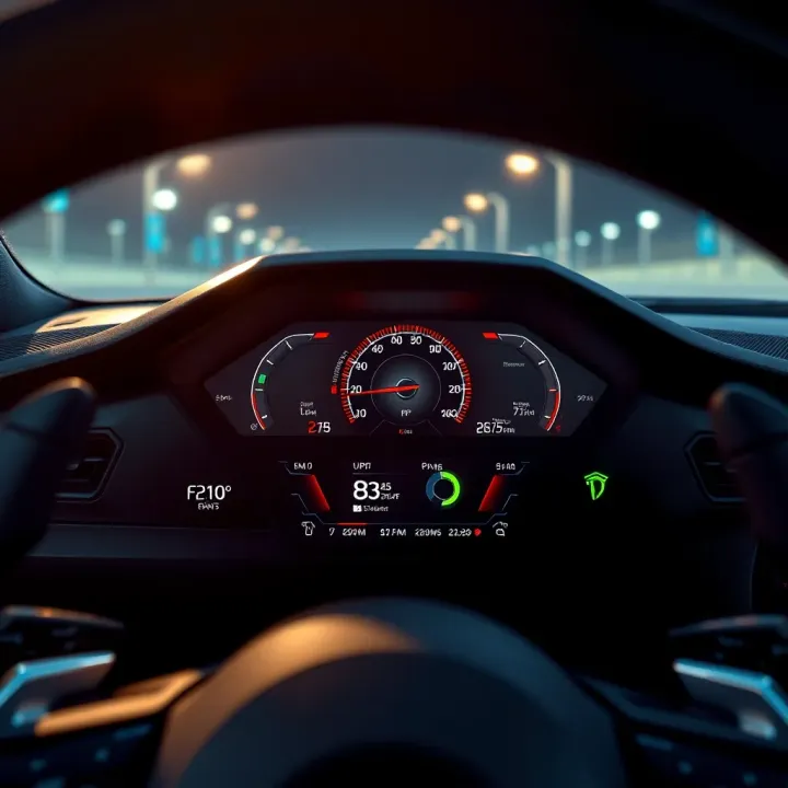 Dashboard of MSport highlighting advanced technology and performance metrics