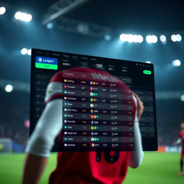 Optimizing Bets with MSport Platform Features Dynamic betting interface showing La Liga match odds and wager options on MSport platform