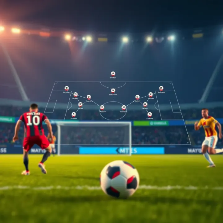 Tactical Approaches and Key Matchups in the MSport World Cup Tactical football field diagram showing strategic player movements and formations