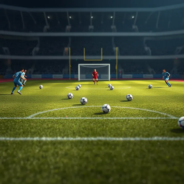 Football pitch showing tactical formations and player positions for upcoming Premier League matches