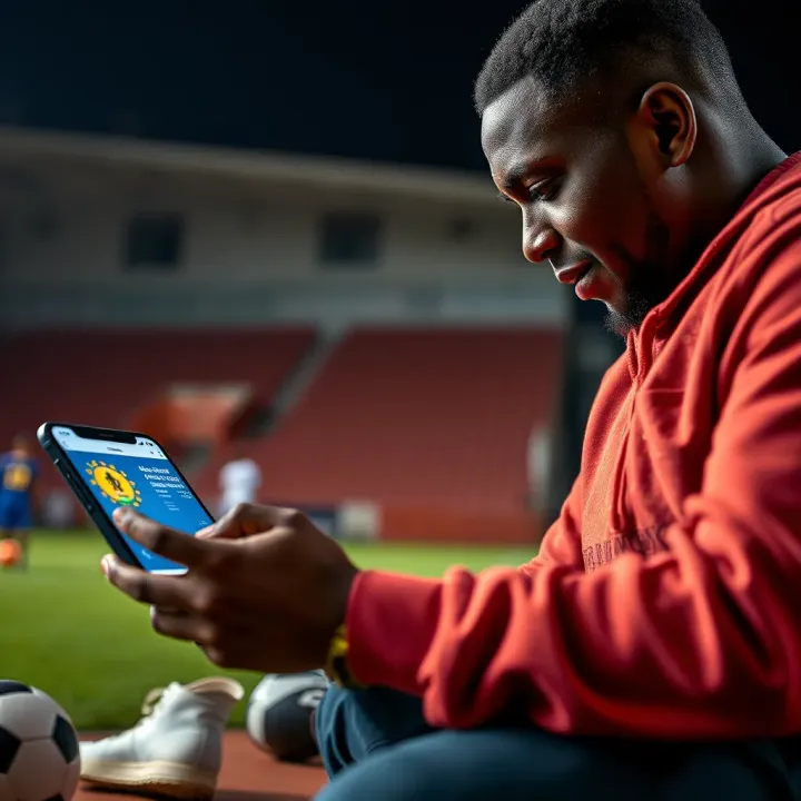 User engaging with MSport Mines platform on a digital device illustrating real money earning