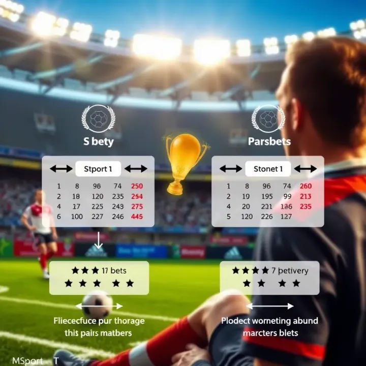 Illustration showing how Msport Prize Matcher pairs bets to increase potential winnings in sports betting